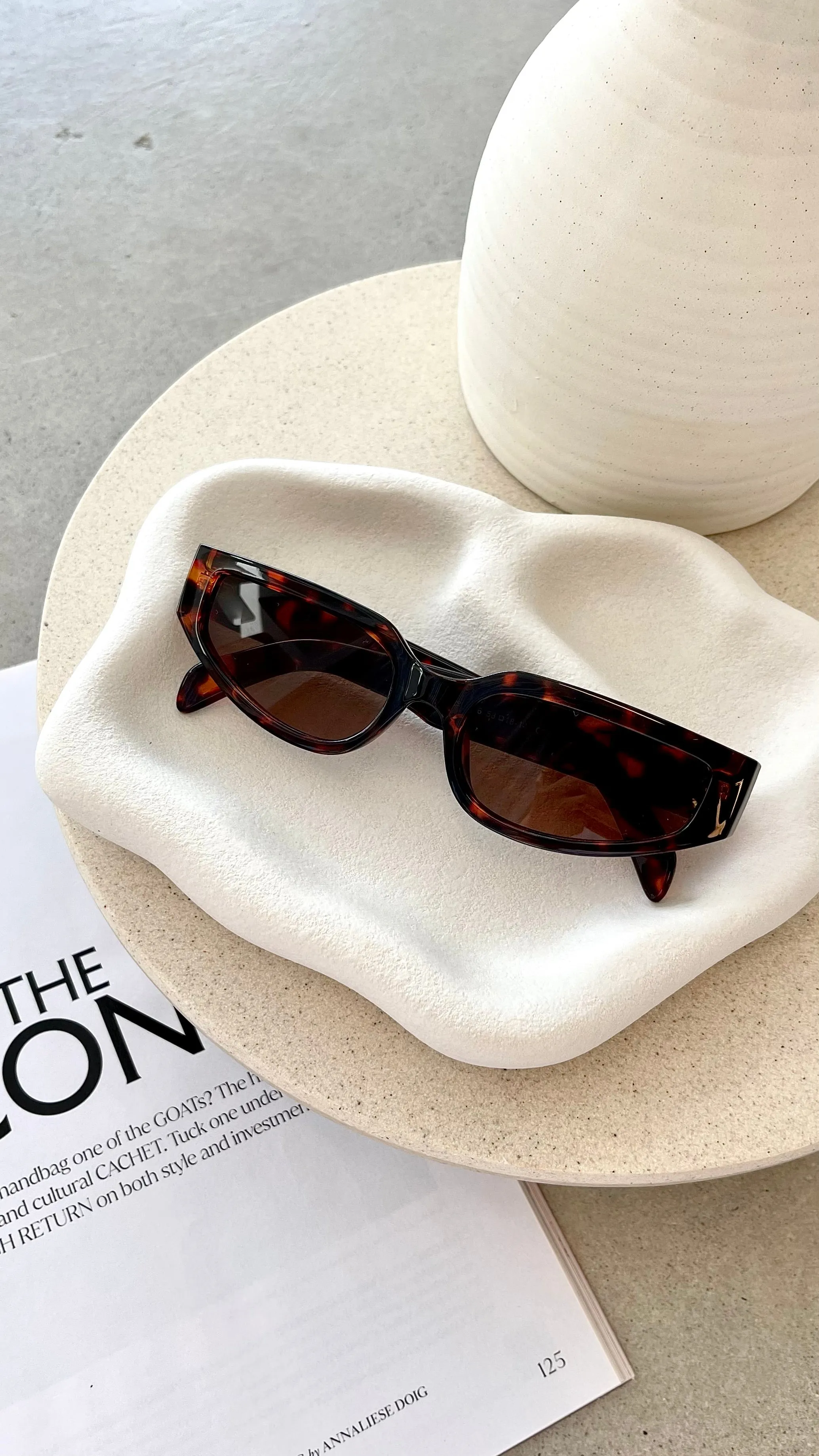 Quintessa Sunglasses - Tort sold by Billy J