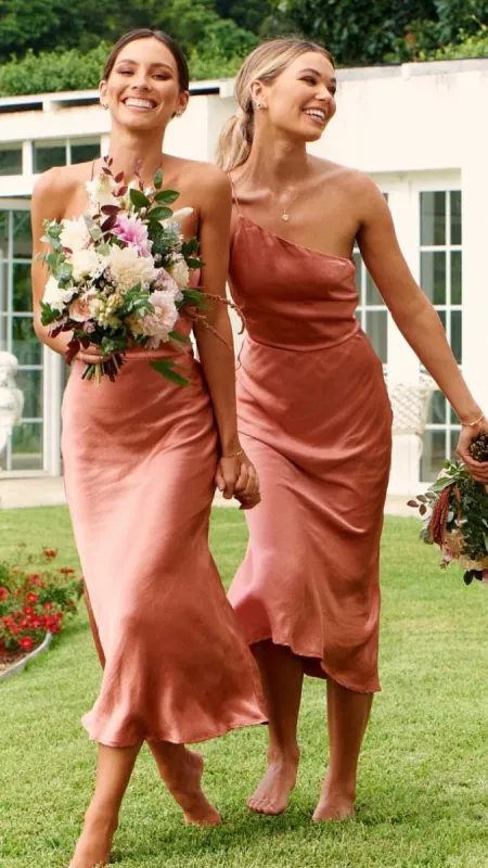 Kimbra Midi Dress - Coral sold by Billy J