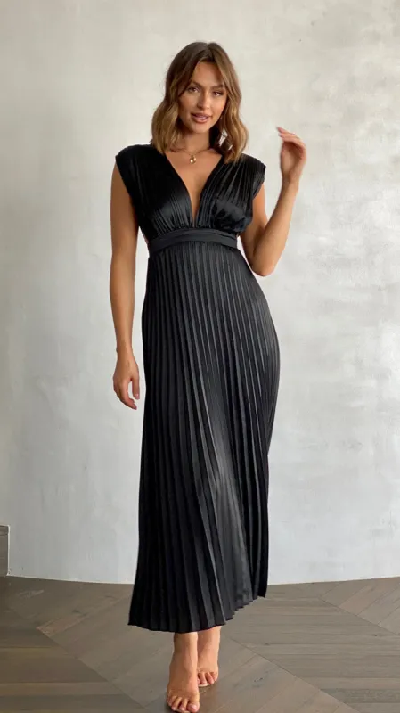 Laguna Maxi Dress - Black sold by Billy J