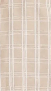 Obelia Top - Beige / White Check sold by Billy J product image thumbnail 5