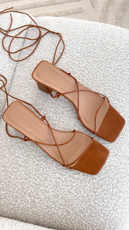 Kylo Heel - Tan sold by Billy J