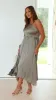 Brooklyn One Shoulder Midi Dress - Olive sold by Billy J