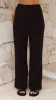 Madian Button Up Shirt and Pants Set - Black sold by Billy J