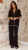 Madian Button Up Shirt and Pants Set - Black sold by Billy J