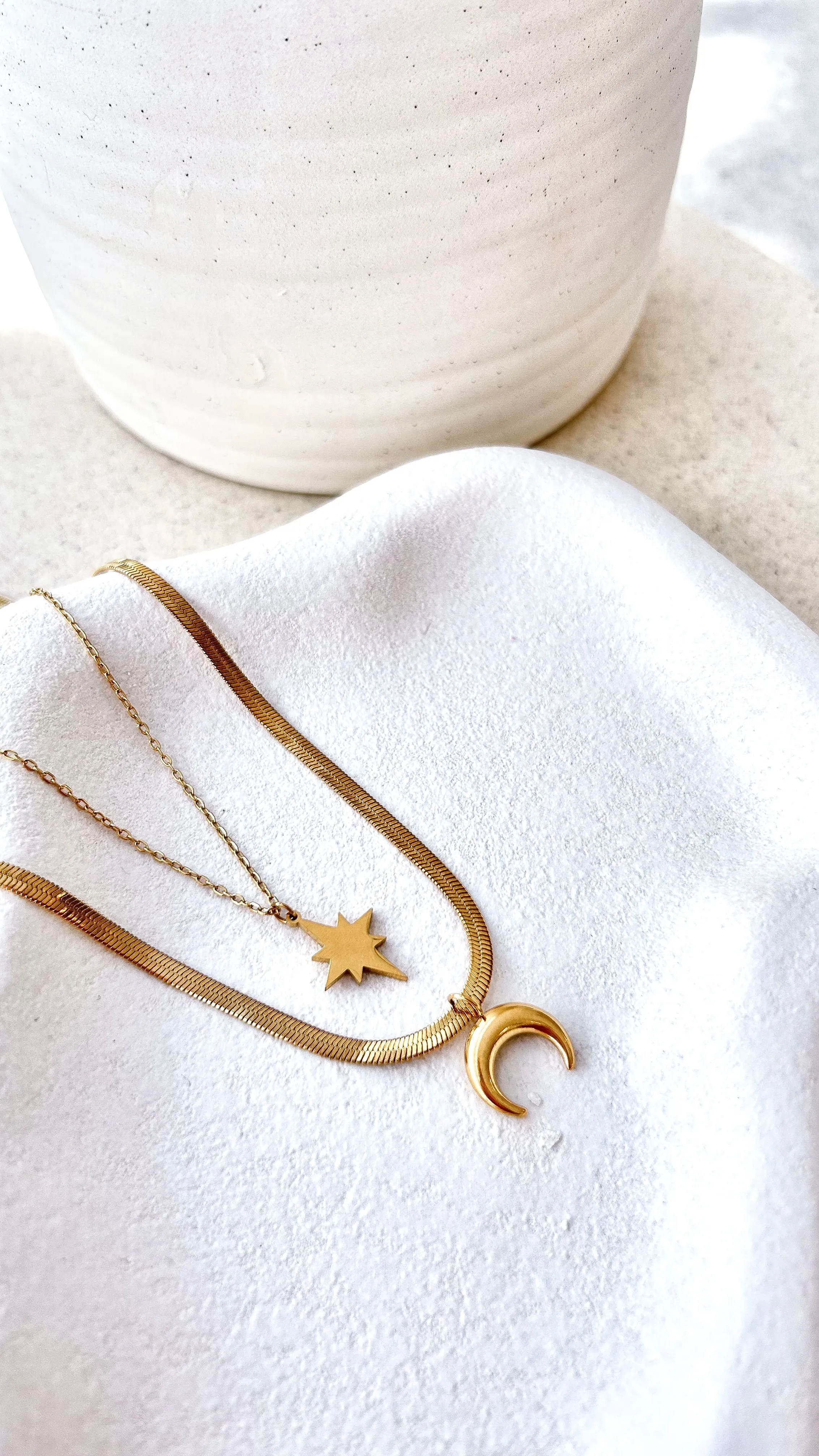 Night Sky Necklace - Gold sold by Billy J product image thumbnail 2