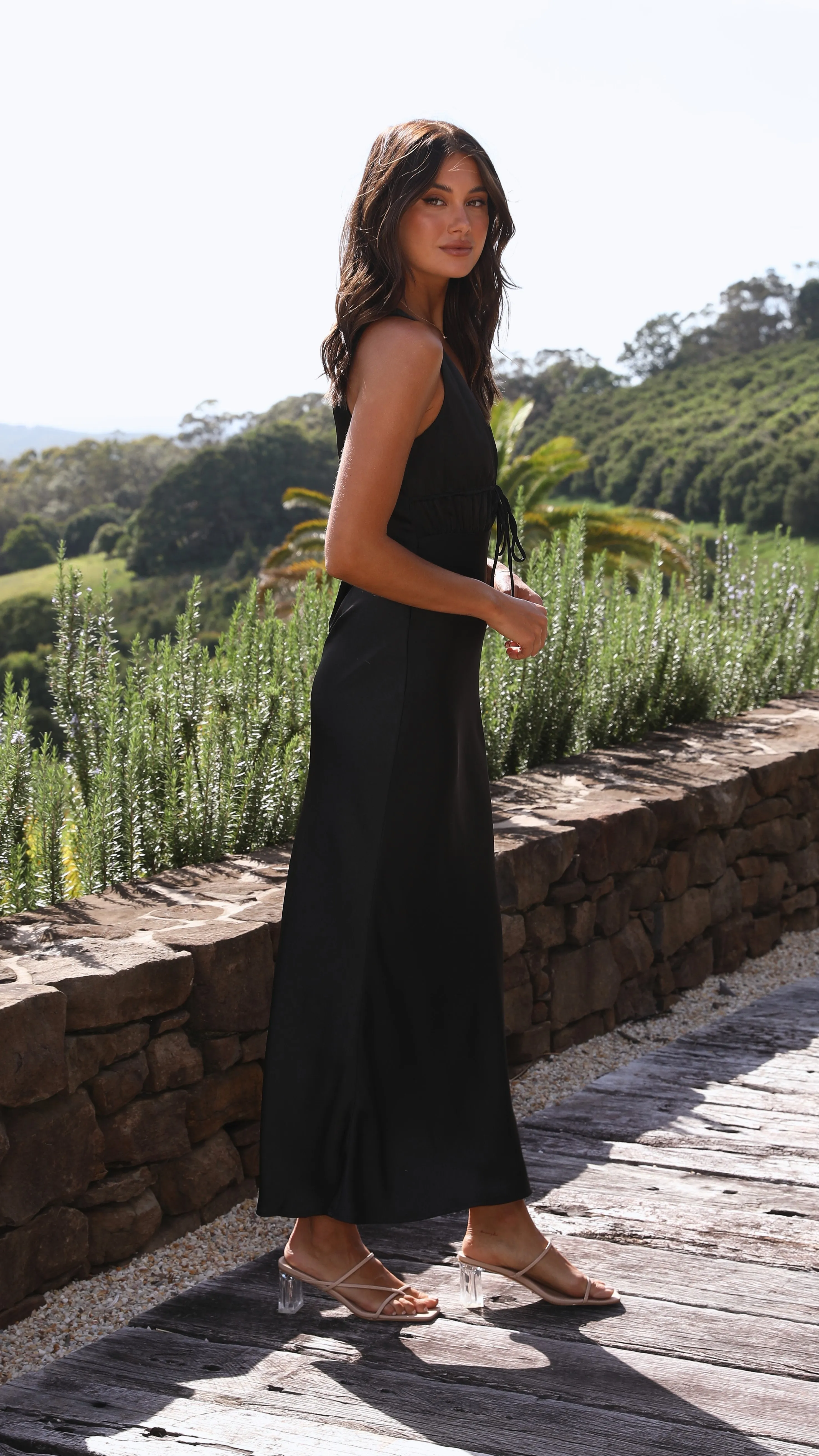 Amber Maxi Dress - Black sold by Billy J product image thumbnail 5