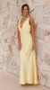 Basiano Maxi Dress - Yellow / Lace sold by Billy J