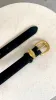 Maya Leather Belt - Black sold by Billy J