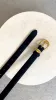 Maya Leather Belt - Black sold by Billy J
