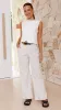 Monica Vest - White sold by Billy J