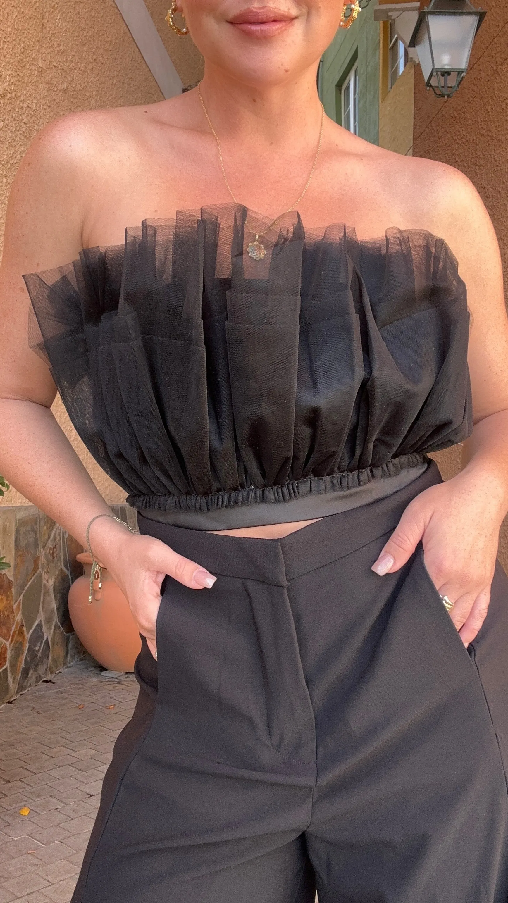 Carrie Top - Black sold by Billy J product image thumbnail 3