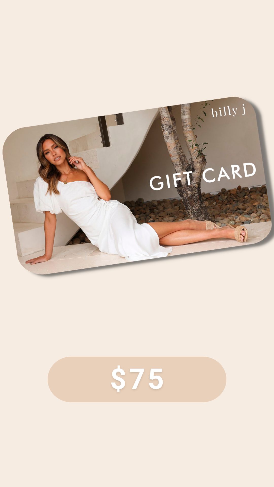 Gift Card - $75 sold by Billy J product image thumbnail 4