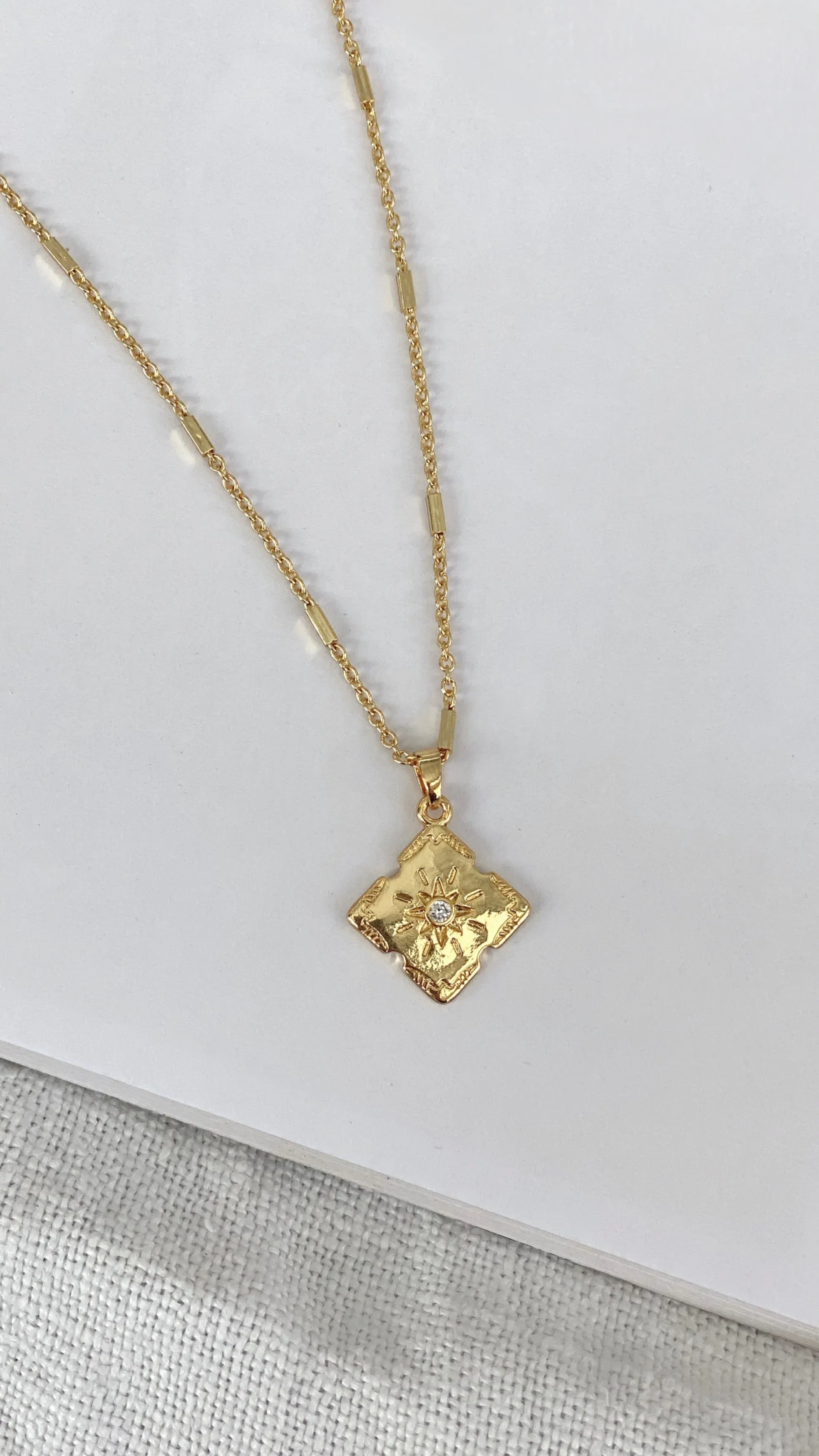 Cleo Necklace - Gold sold by Billy J product image thumbnail 4