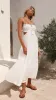 Vella Midi Dress - White sold by Billy J