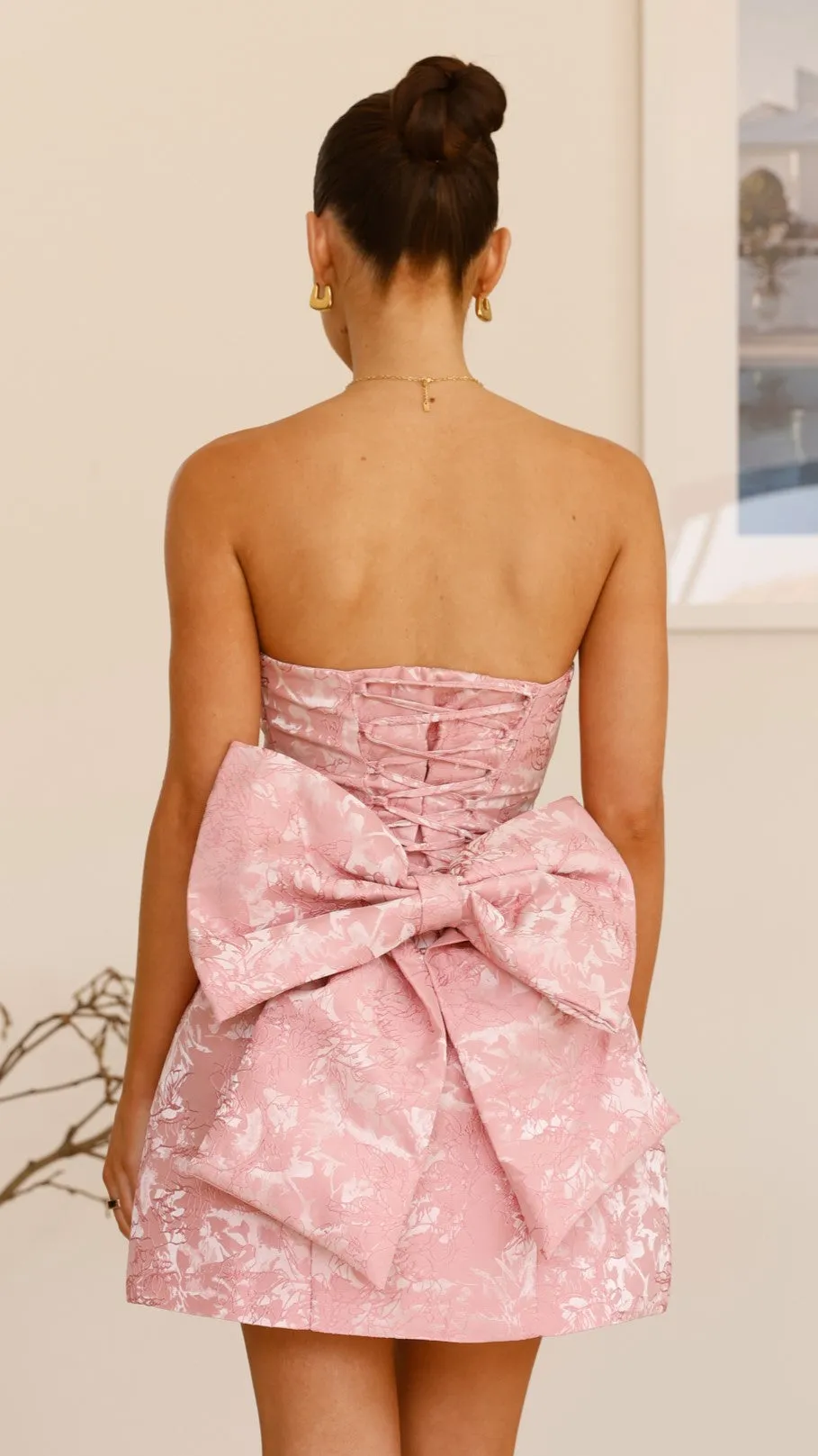 Vandana Mini Dress - Pink sold by Billy J product image thumbnail 2