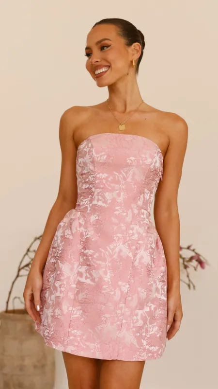 Vandana Mini Dress - Pink sold by Billy J