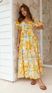 Tala Maxi Dress - Paradise Print sold by Billy J