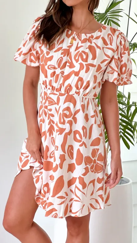Bahar Mini Dress - Kali Print sold by Billy J