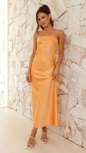 Maeve Maxi Dress - Orange sold by Billy J