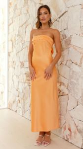 Maeve Maxi Dress - Orange sold by Billy J