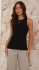 Idina Top - Black sold by Billy J