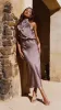 Esther Maxi Dress - Mushroom sold by Billy J