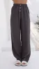 Linen Lounge Pant - Coal sold by Billy J
