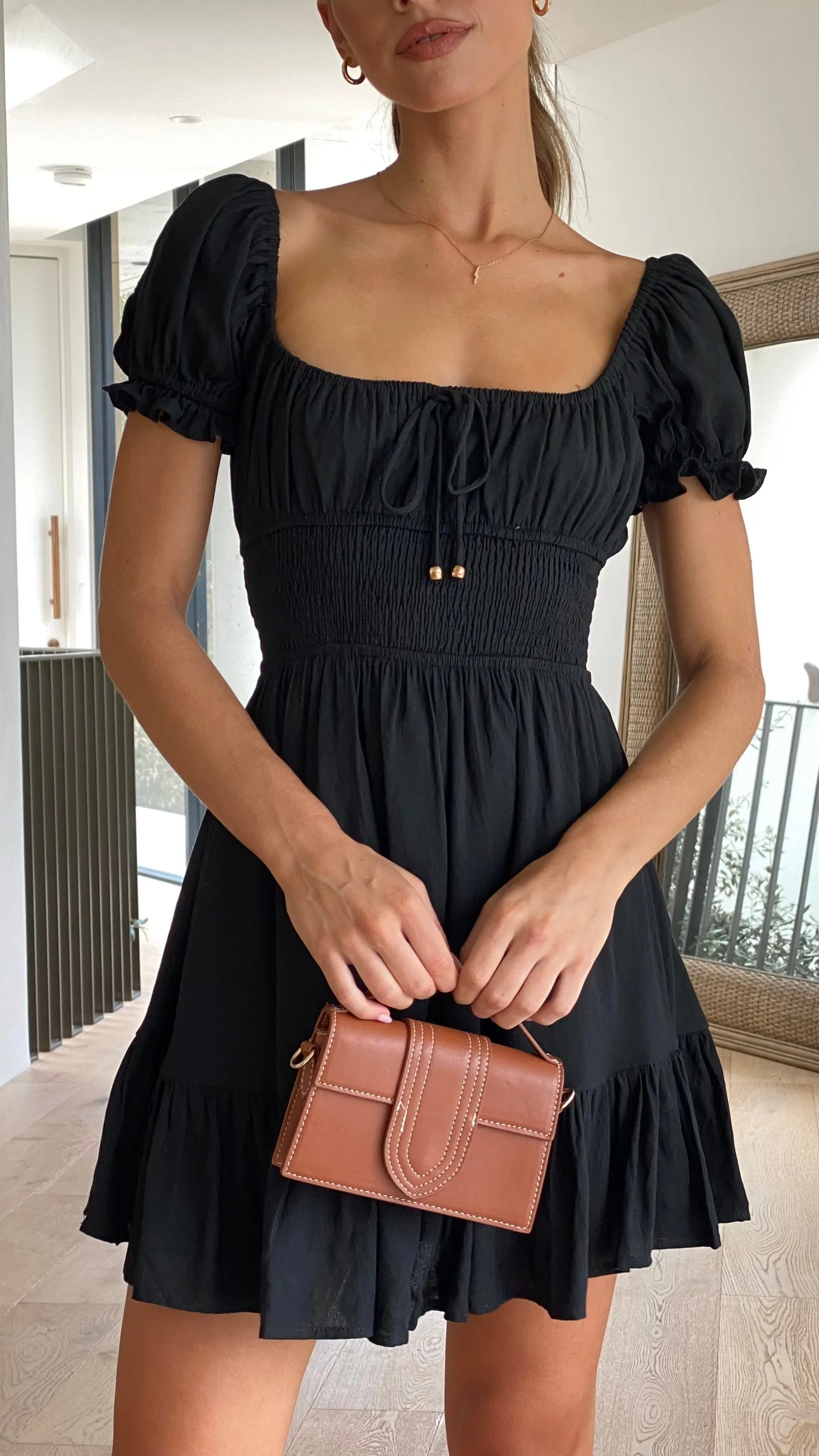 Kori Mini Dress - Black sold by Billy J