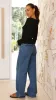 Wilma Long Sleeve Top - Black sold by Billy J