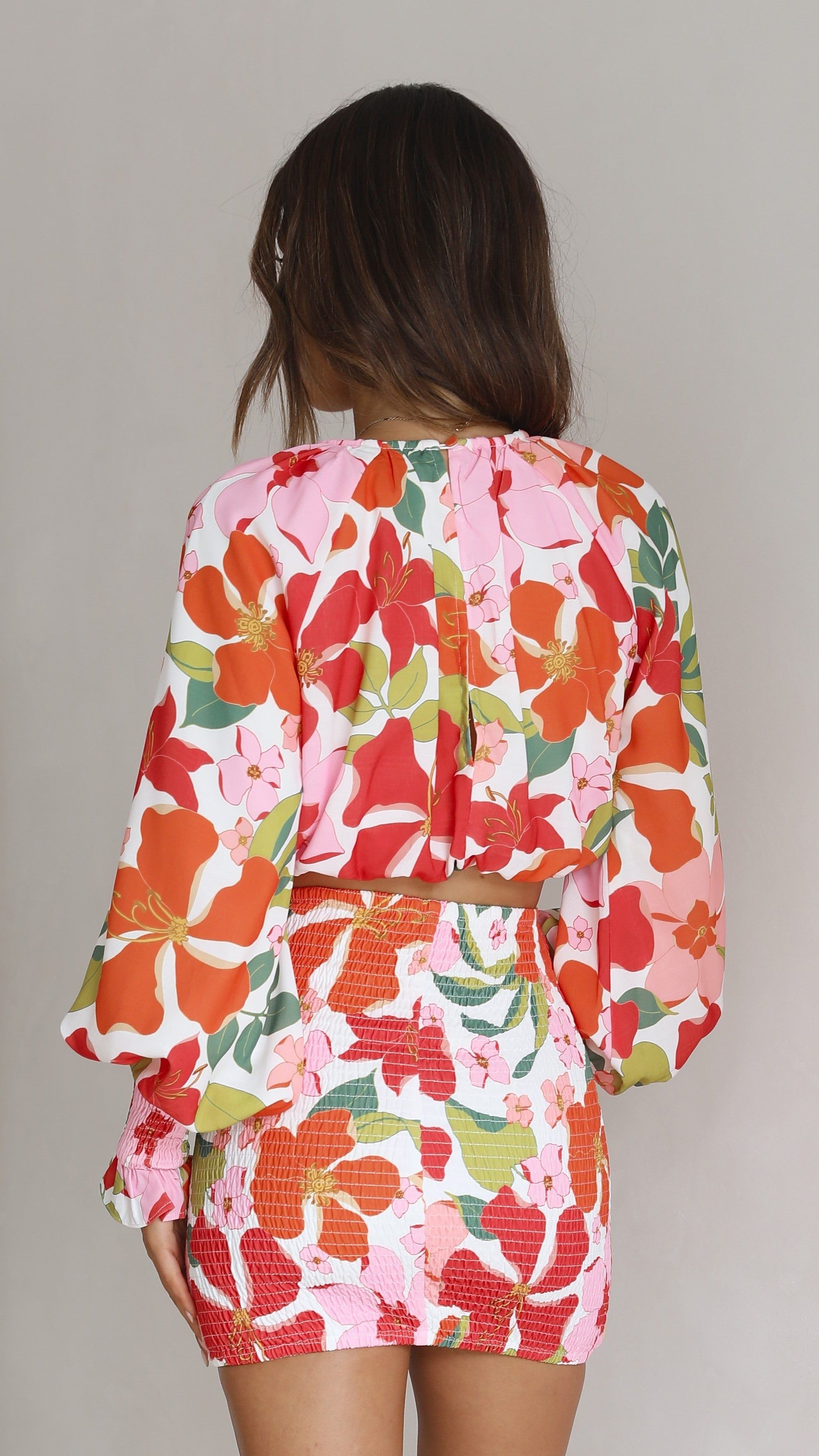 Nelda Skirt - Floral sold by Billy J product image thumbnail 3