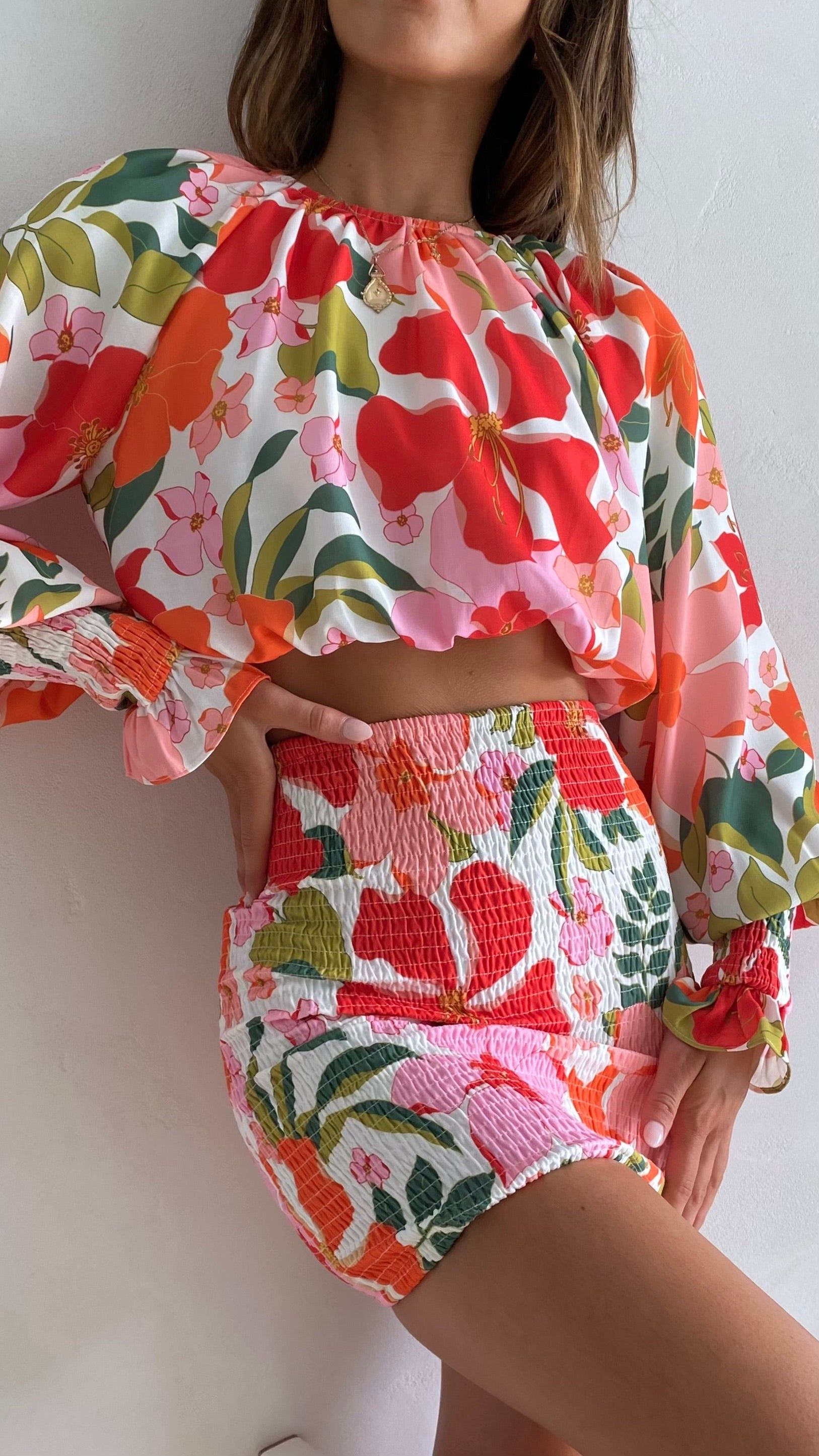 Nelda Skirt - Floral sold by Billy J product image thumbnail 2