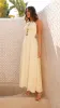 Ivy Maxi Dress - Yellow sold by Billy J