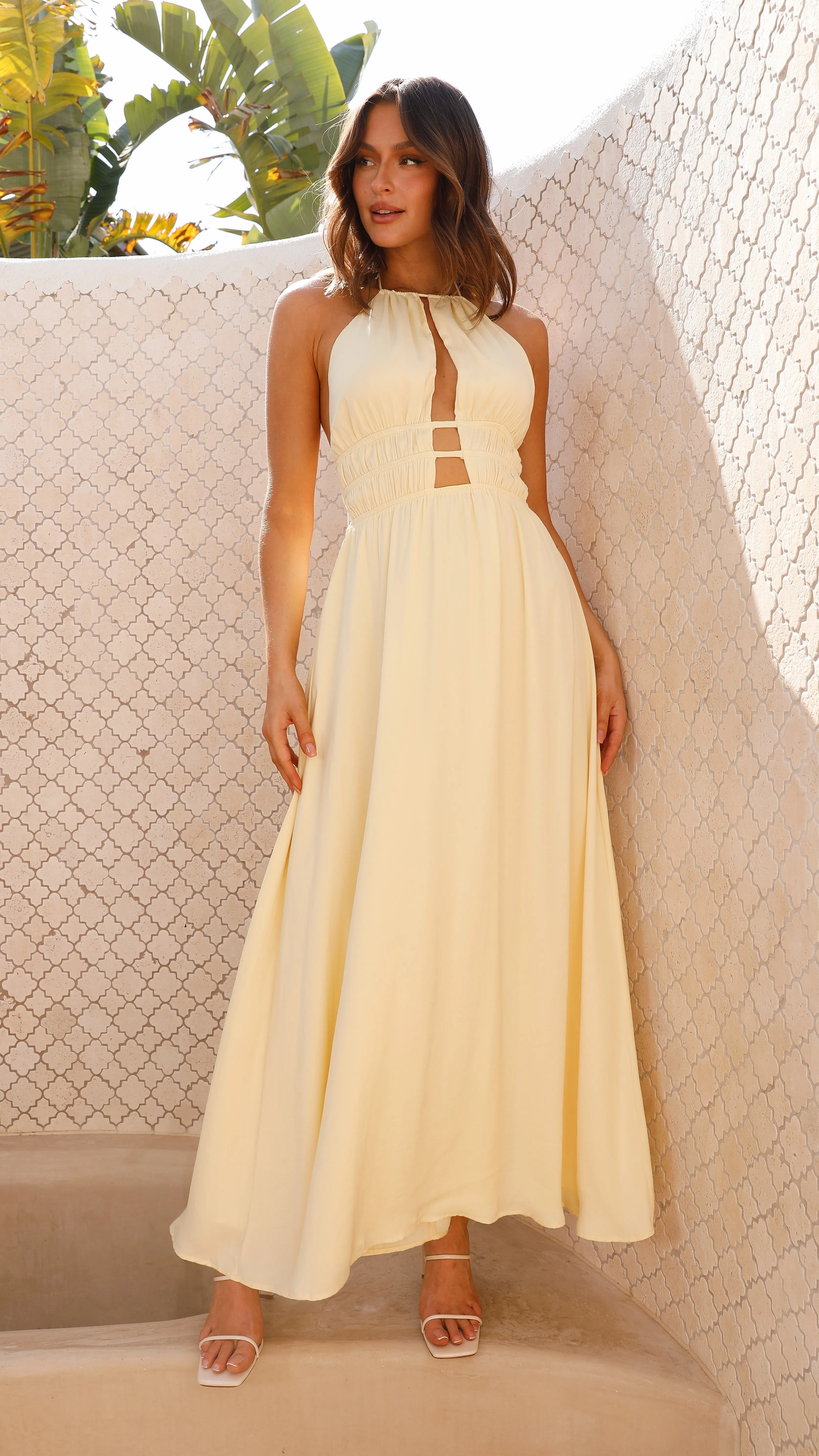 Ivy Maxi Dress - Yellow sold by Billy J product image thumbnail 4