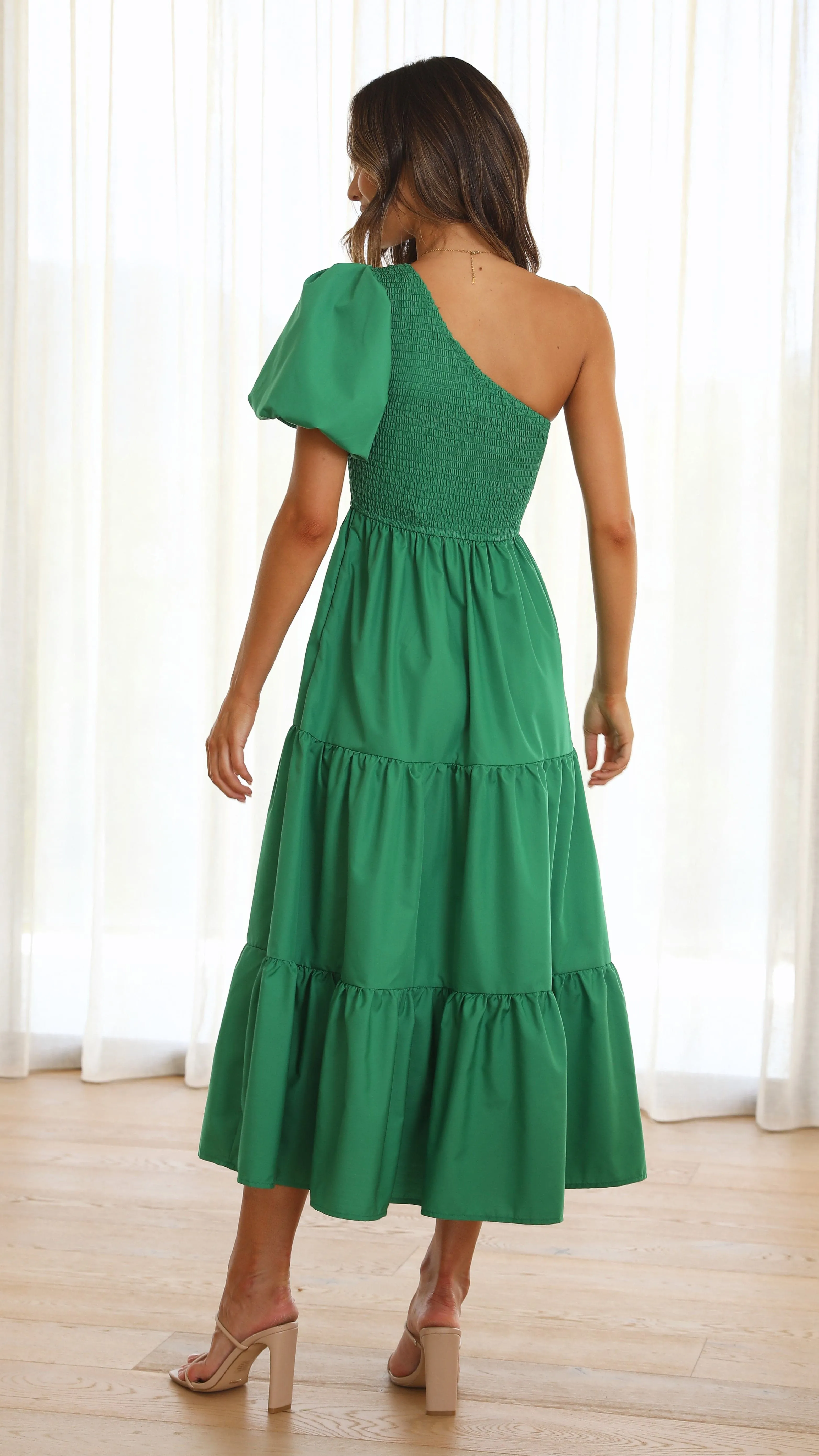 Frankie Maxi Dress - Emerald sold by Billy J product image thumbnail 4