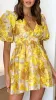 Abel Mini Dress - Yellow sold by Billy J