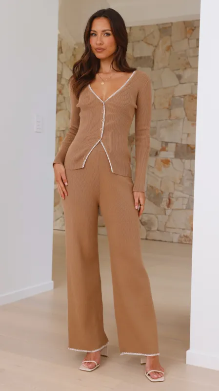 Kaelem Pants - Taupe sold by Billy J