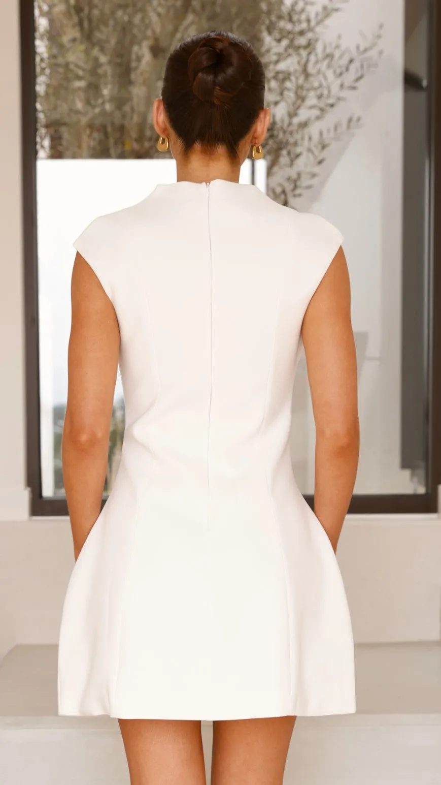 Tahiya Mini Dress - White sold by Billy J product image thumbnail 2