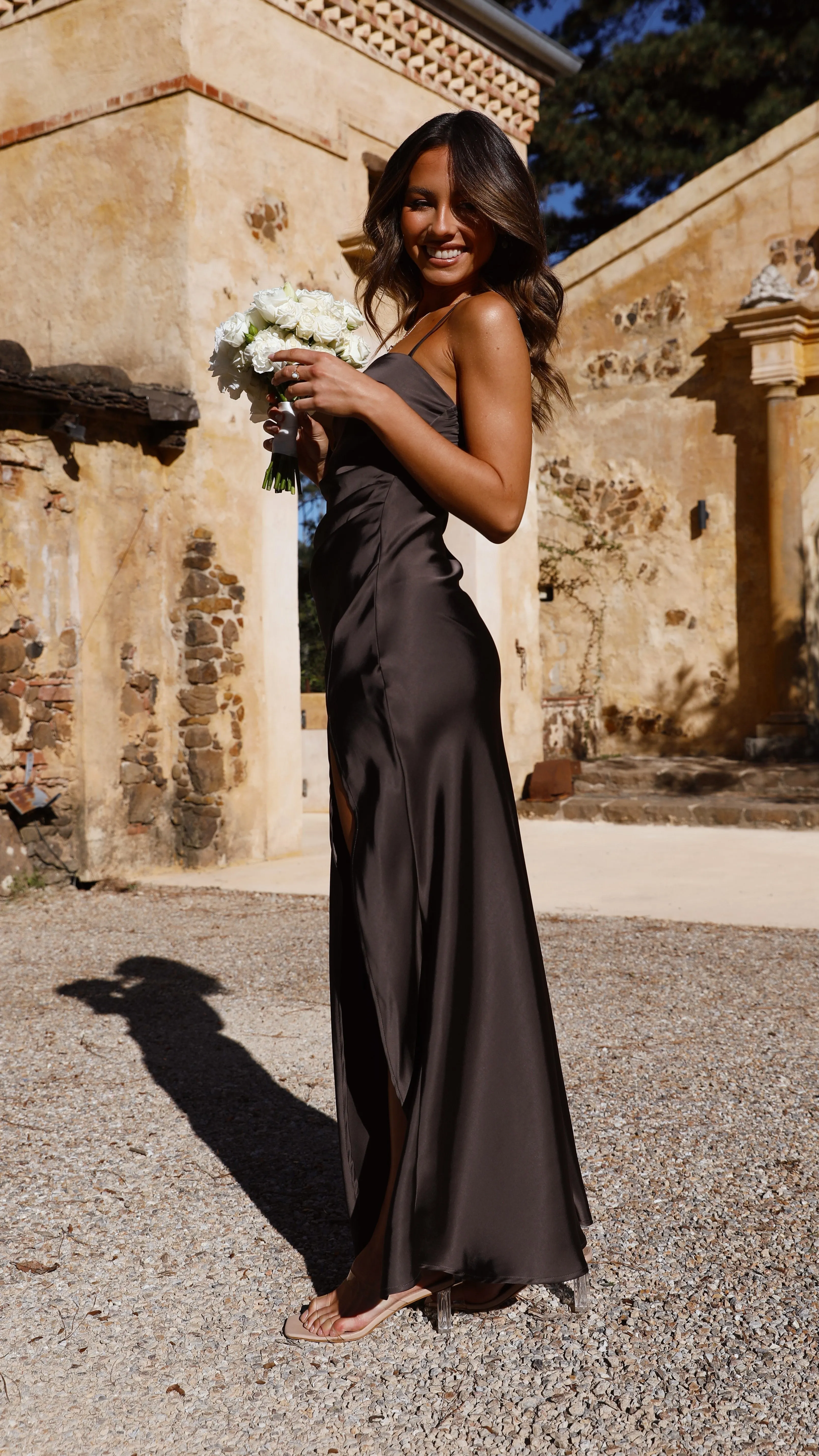 Ilana Maxi Dress - Espresso sold by Billy J product image thumbnail 2