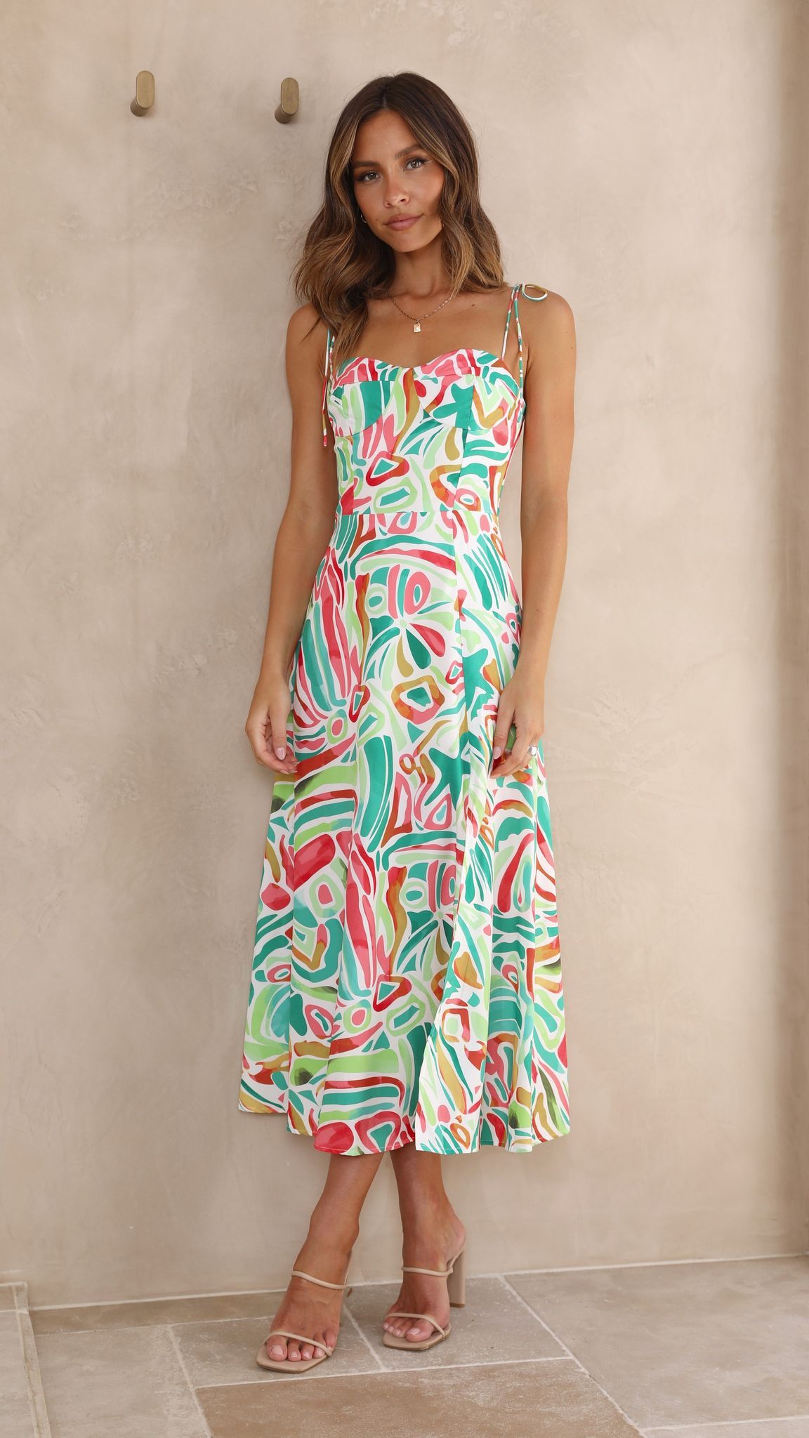 Kerstie Midi Dress - Multi sold by Billy J product image thumbnail 5