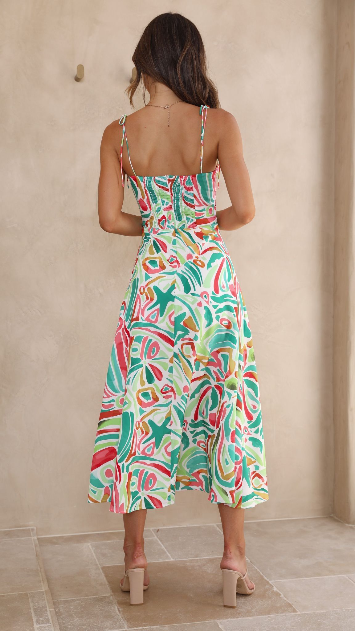 Kerstie Midi Dress - Multi sold by Billy J product image thumbnail 2