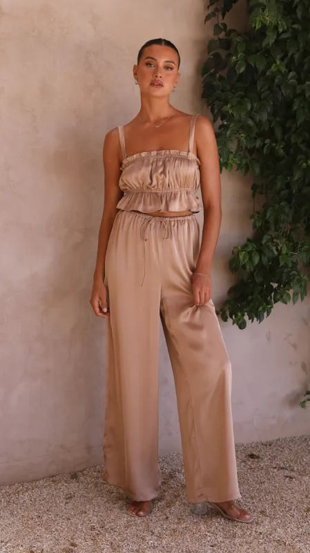 Zuri Pants - Latte sold by Billy J