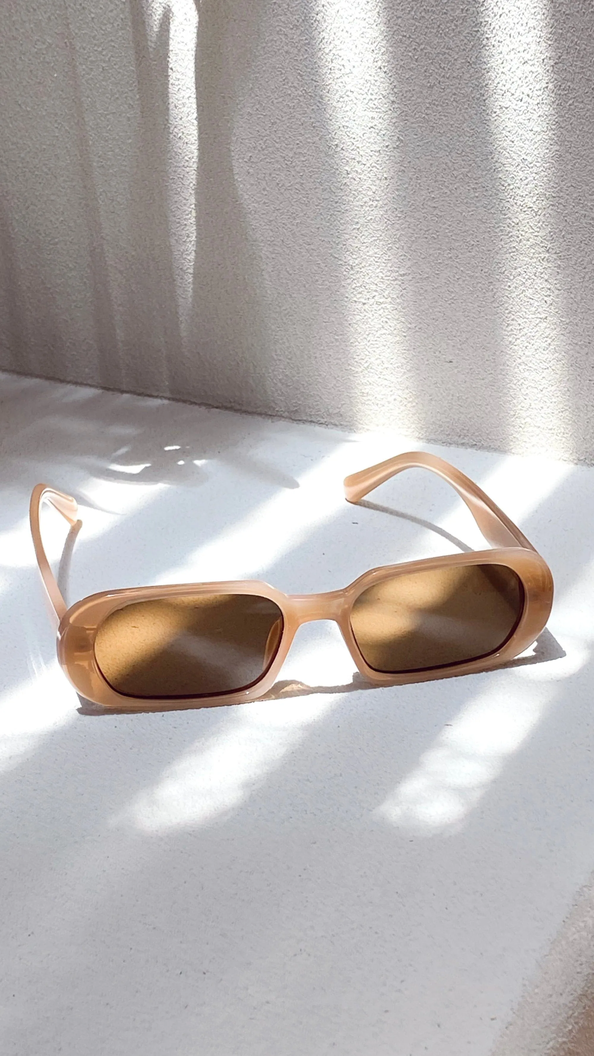 Carly Sunglasses - Brown sold by Billy J