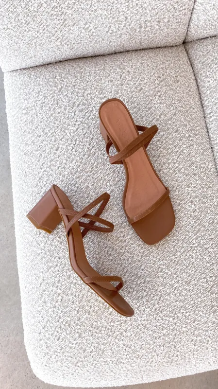 Balton Mule Heel - Teak sold by Billy J