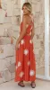 Jasmine Crop - Rust Sun Print sold by Billy J