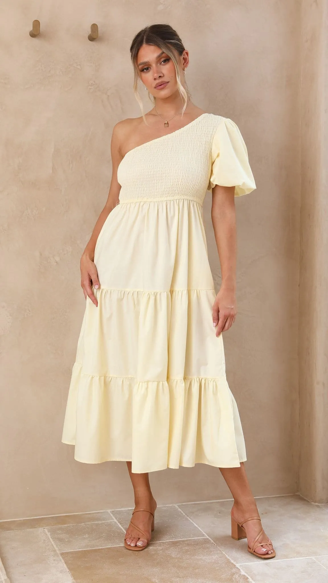 Frankie Maxi Dress - Yellow sold by Billy J product image thumbnail 5