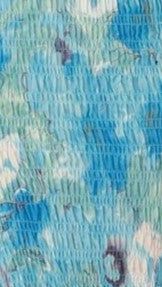 Agnes Midi Dress - Blue Floral sold by Billy J product image thumbnail 4