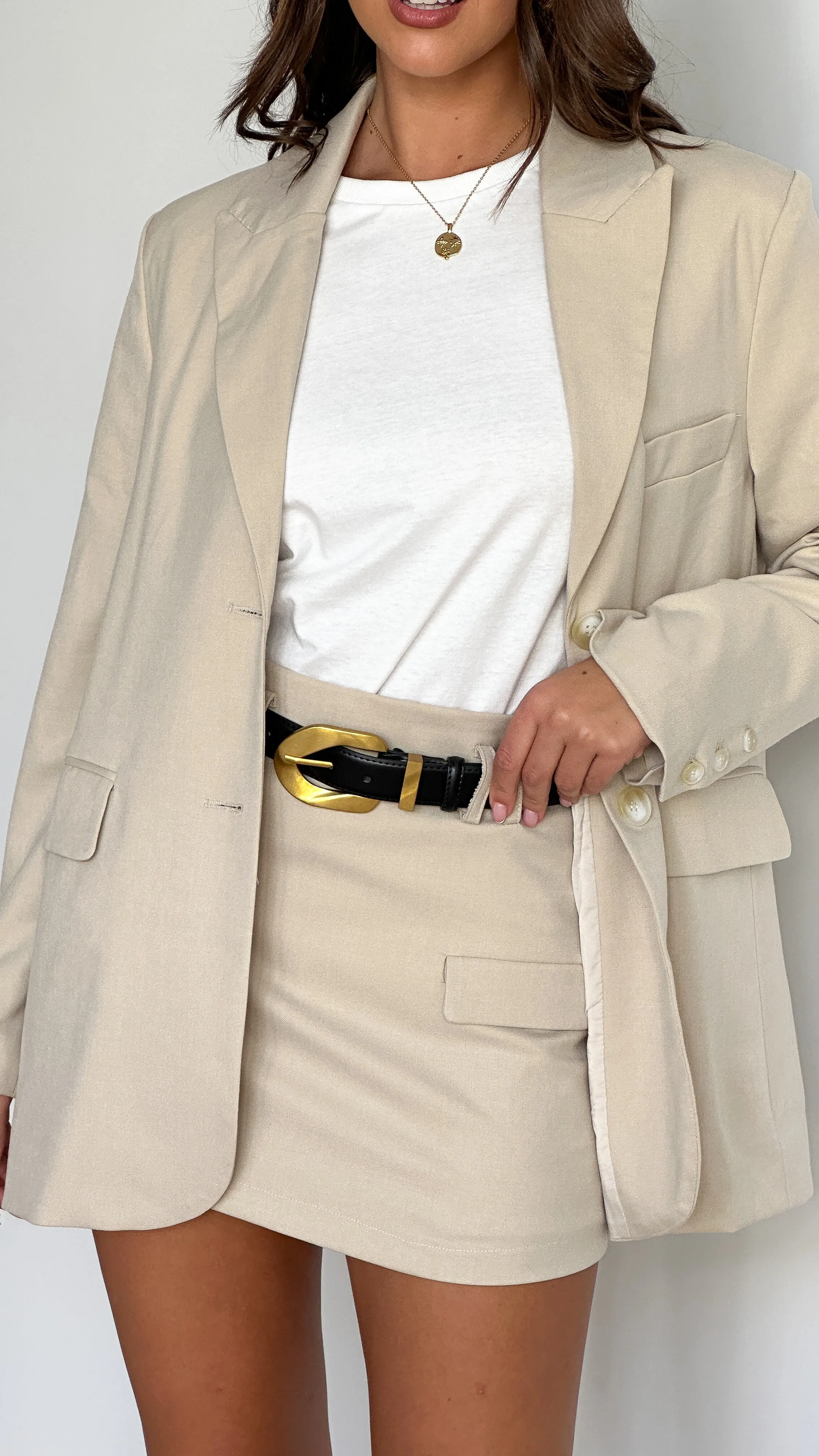 Jayma Blazer - Beige sold by Billy J product image thumbnail 3