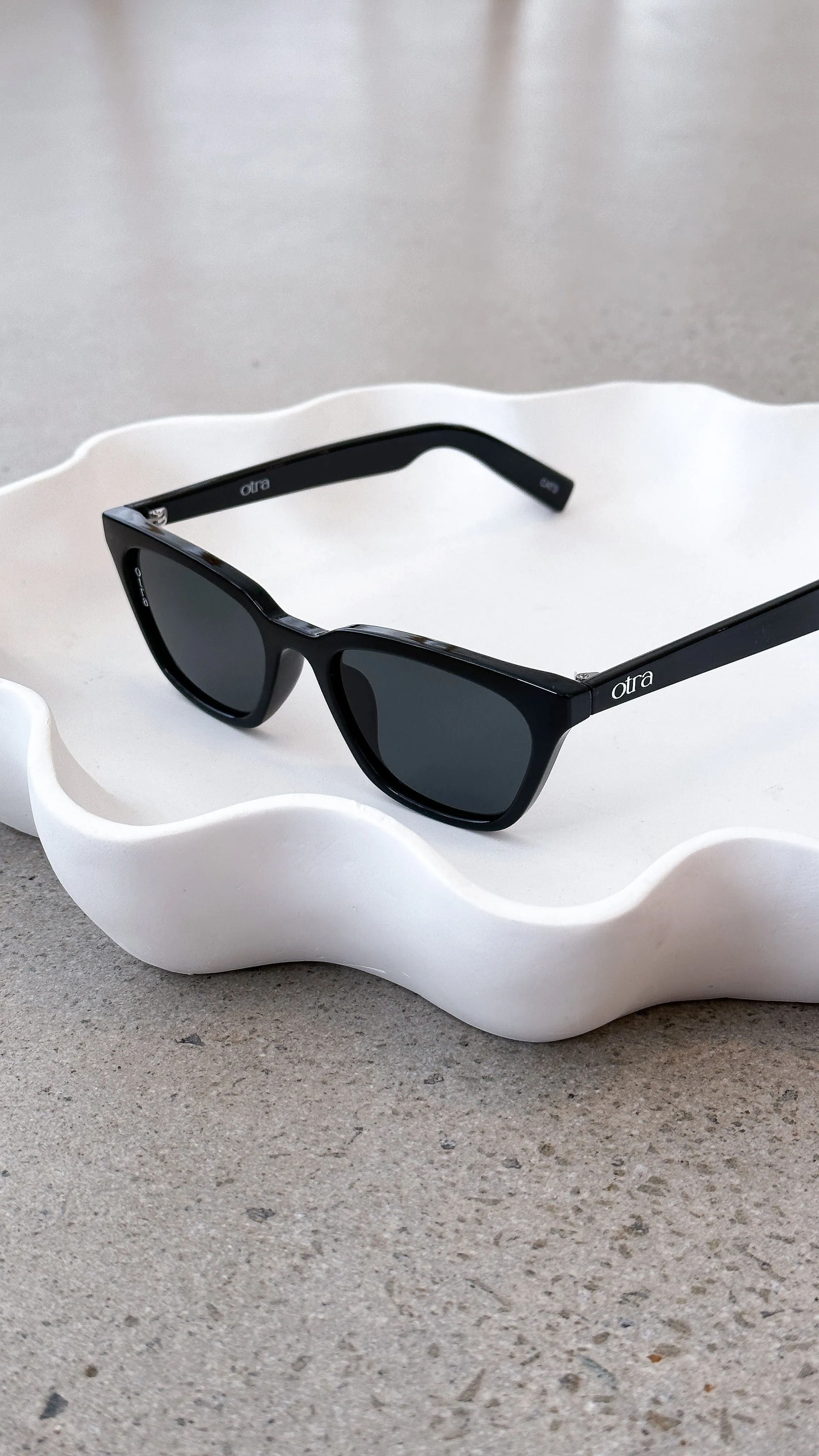 Seva Sunglasses - Black/Smoke sold by Billy J product image thumbnail 2