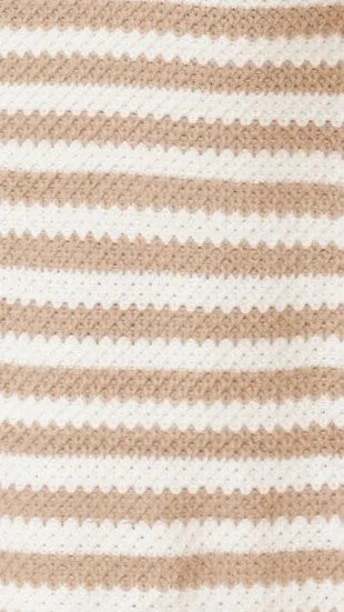 Kahnay Maxi Dress - Beige / White Stripe sold by Billy J product image thumbnail 4