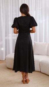 Blaire Midi Dress - Black sold by Billy J